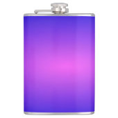 Flasche mit Vinyl-Beschichtung Flachmann (Vorderseite)