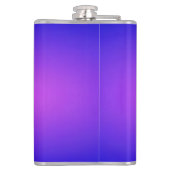 Flasche mit Vinyl-Beschichtung Flachmann (Rückseite)