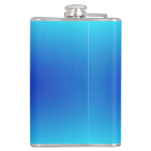 Flasche mit Vinyl-Beschichtung Flachmann (Rückseite)