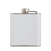 Flasche mit Vinyl-Ummantelung Flachmann (Rückseite)