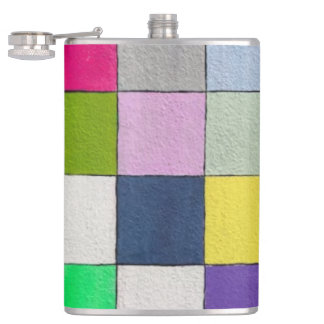 Flasche mit Vinyl-Ummantelung Flachmann