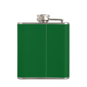 Flasche mit Vinyl umwickelt Flachmann (Rückseite)