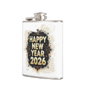 Flasche mit Vinylfolierung Flachmann (Links)
