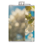 Flasche mit Vinylummantelung Flachmann (Rückseite)