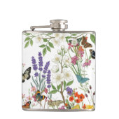 Flasche mit Vinylummantelung Flachmann (Vorderseite)