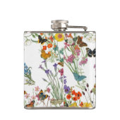 Flasche mit Vinylummantelung Flachmann (Rückseite)