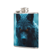 Flasche mit Vinylummantelung Flachmann (Links)