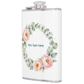 Flasche mit Vinylummantelung Flachmann (Links)