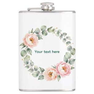 Flasche mit Vinylummantelung Flachmann