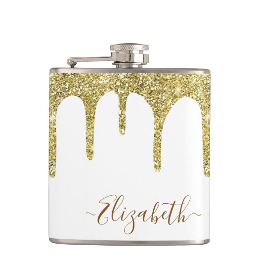 Flasche mit Vinylummantelung Flachmann (Vorderseite)
