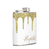 Flasche mit Vinylummantelung Flachmann (Rechts)