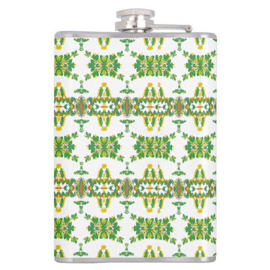 Flasche mit Vinylverkleidung Flachmann (Rückseite)