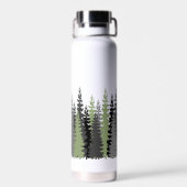 Flasche mit Wasser für Kabinen (Rückseite)