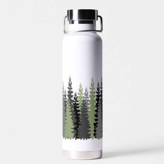 Flasche mit Wasser für Kabinen (Rückseite)