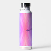 Flasche mit Wasser und Wasser (Rechts)