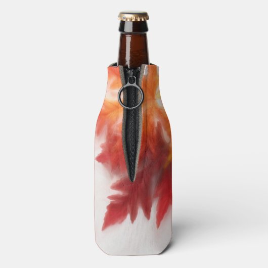 Flasche mit weichem Fall Cooler Flaschenkühler (Flasche Rückseite)