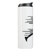 Flasche mit wiederverwendbarem Wasser (Nach links gedreht)