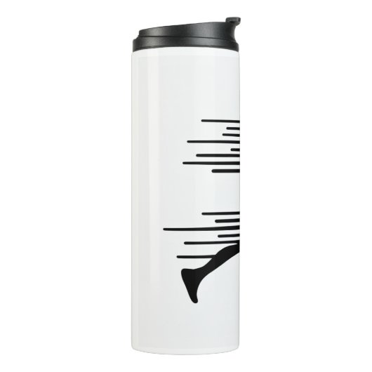 Flasche mit wiederverwendbarem Wasser (Nach links gedreht)