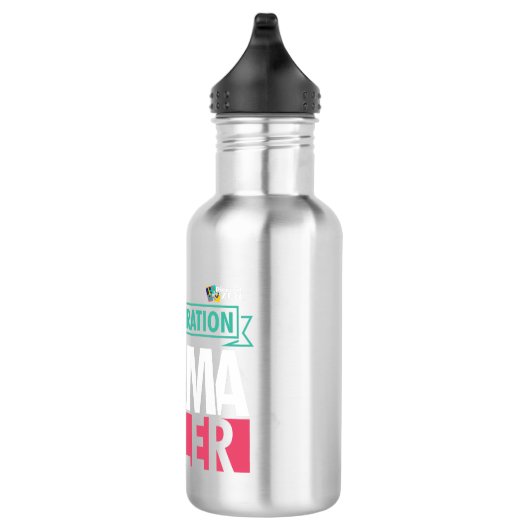 Flasche mit wiederverwendbarem Wasser Edelstahlflasche (Rechts)