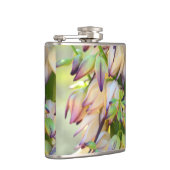 Flasche mit Yucca-Blume Flachmann (Rechts)