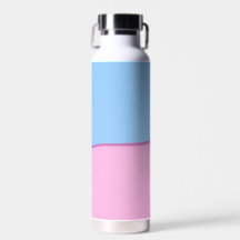 Flasche mit zwei Drehungen Wasser