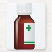 Flasche Mousepad (Vorne)