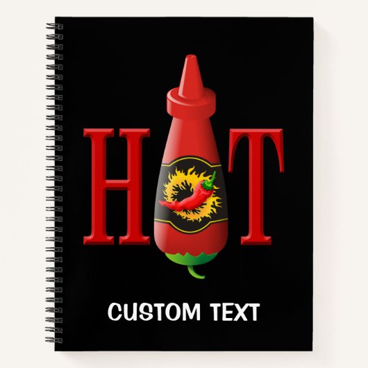 Flasche Notizblock (Vorderseite)