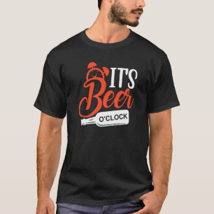 Flasche oder Floß Bier ich Funny Beer Drink T-Shirt