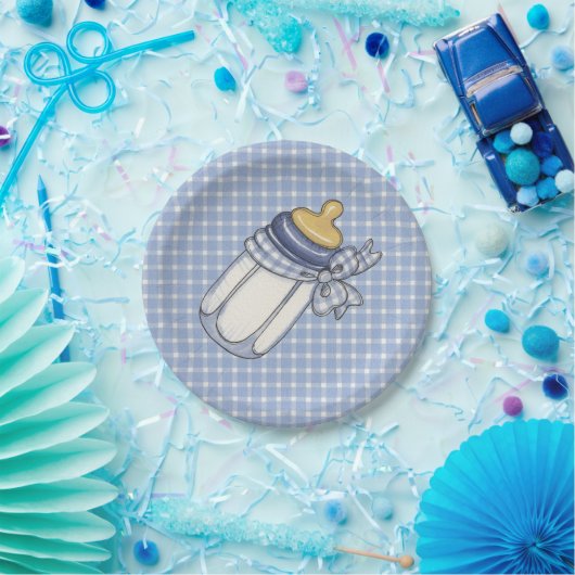 Flasche Pappteller (Party)