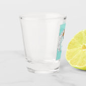 Flasche Parfüm Schnapsglas (Links)
