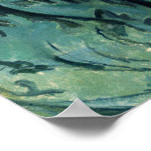 Flasche Peppermint (Paul Cezanne) Poster (Ecke)