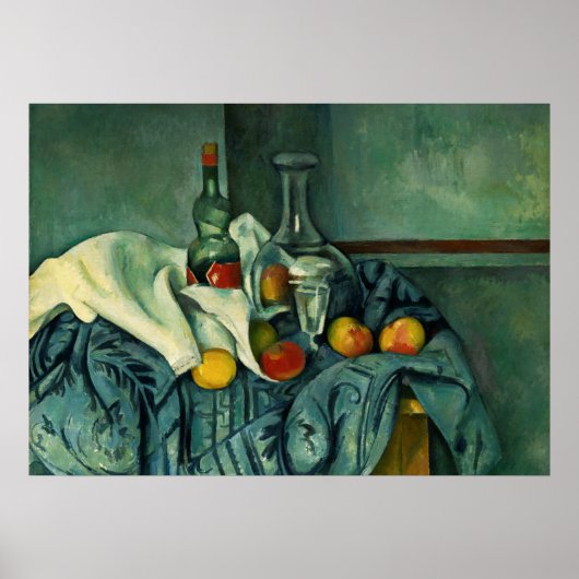 Flasche Peppermint (Paul Cezanne) Poster (Vorne)