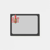 Flasche Post-it Klebezettel (Vorderseite)