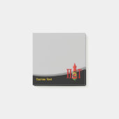 Flasche Post-it Klebezettel (Vorderseite)