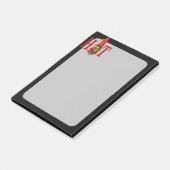 Flasche Post-it Klebezettel (angewinkelt)