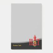 Flasche Post-it Klebezettel (Vorderseite)
