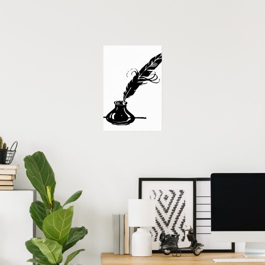 Flasche Poster (Heimbüro)