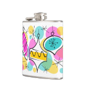 Flasche Retro Tree Baubles Flachmann (Links)