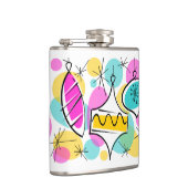 Flasche Retro Tree Baubles Flachmann (Rechts)