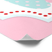 Flasche Ring Tos Zeichen für Karneval Zirkus Gebur Poster (Ecke)