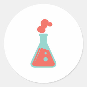 Flasche Runder Aufkleber