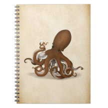 Flasche Steampunkie Wissenschaft der Octopus Holdi