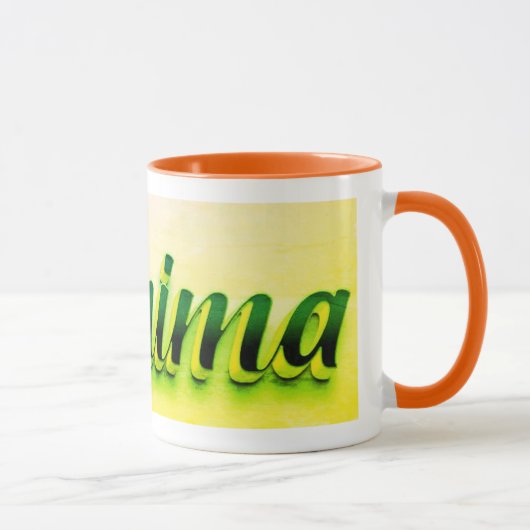 Flasche Tasse (Rechts)