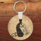 Flasche trinken schlüsselanhänger (Vorderseite)