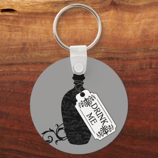 Flasche trinken schlüsselanhänger (Vorderseite)