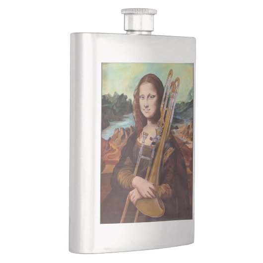Flasche Trombona Lisa Flachmann (Rechts)