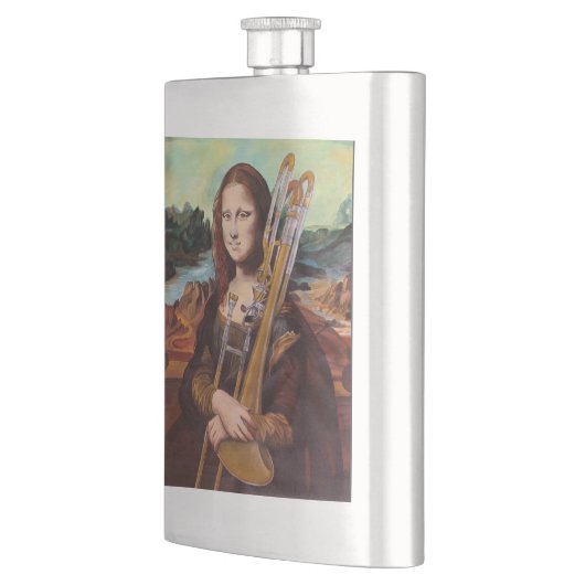 Flasche Trombona Lisa Flachmann (Links)