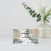 Flasche und Fruchtsäfte (1919) Kubismus von Juan G Visitenkarte (Stehend Vorderseite)