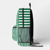 Flasche, Vintag gestrichen Bedruckter Rucksack (Rechts)