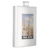 Flasche Vintag Milano Mailand Italien Flachmann (Rechts)